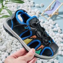 1 Pair Boys/Girls Summer Sandals, Beach/Water Shoes - Black - View 9