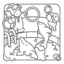 40-190g söt målarbok med kurirhund, lättfylld pappersbok, bedårande läkande stil, kurirhundelement, blått och gult färgschema, benhattdetalj, avslappnande klotter, lämplig för brevpapper, skolmaterial, utmärkt present till flickor, alla hjärtans dag, nyår - Små jobb - Visa 7