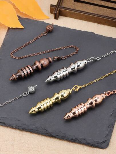 1pc Gold-Color Copper Metal , For Divination, Meditation, Qi Gong Balancing, Body Healing, Chakra Spirituality H202