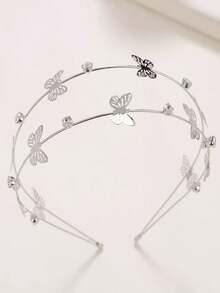 هذا الشريط الرأس الجديد من سبيكة النحاس، كهدية لعيد الأضحى، مزين بنجوم وأشكال هلال القمر المعدنية، مما يجعله هدية ممتازة للفتيات. - متعدد الألوان - مشاهدة 10