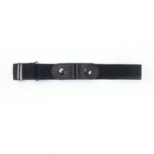 1pc Men's Casual Elastic Waist Belt, Solid Color, All Season - Multicolor - View 10