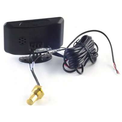 Voltímetro Digital Automotivo + Marcador Temperatura Da Água