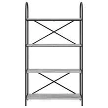 vidaXL Étagère Gris Sonoma 80 x 30 x 146 cm Bois d'ingénierie - Gris - Voir 5