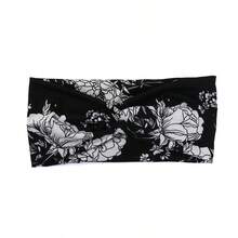 Stretchy Wide-Banded Criss-Cross Headband, Comfortable & Sweat-Absorbent, Multiple Patterns Available, Unisex, Suitable For Daily, Sports, Outdoor & Home Use - Multicolor - View 8