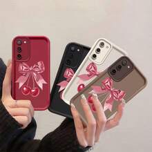 Fundas de teléfono de moda con diseño de cereza - Burdeos - Ver 5