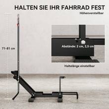 Road Bike Rack - Black - View 5