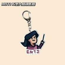 MBTI 16 Personality Type Keychain, Cute Cartoon Pendant, Creative Gift For Students, Toys, Gifts, Birthday, Christmas - Multicolor - View 17
