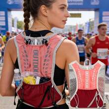 1PC Sports Running, Cycling, Hiking, Hydration Vest Backpack, Breathable, Moisture Wicking Fabric, Adjustable Shoulder Straps