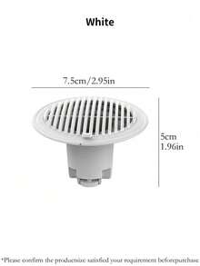 1pc Drain Deodorizer, Drain Odor Cover, Auto-Close Drain, Anti-Insect & Odor, Auto Drainage Opening, Bathroom Drain Deodorizer, Sealed Drain Core, Suitable For Hotel, Bathroom, Kitchen
