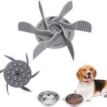 YEUSS Plato para Perro Alimentacin Lenta, Cuencos para Perros de Alimentacin Lenta, Comedero Lento de Silicona para Perros en Espiral con 36 Ventosas, Grado Alimenticio, Ajustable (Turbina) - turbina - Ver 2