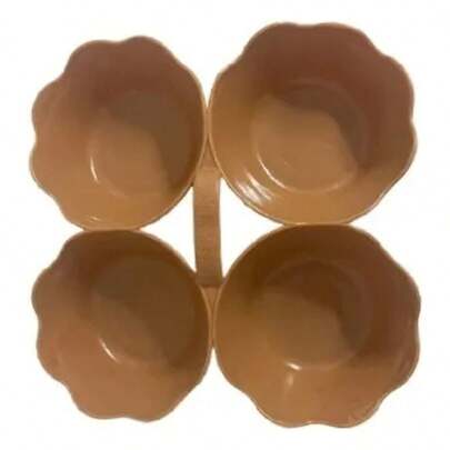 Tendencia12 Salseras 4 Divisiones Salsas Plastico Restaurant Uso Rudo VariosCalidad premium