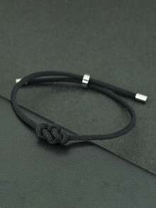 1Pc Handwoven Lucky Knot Red Rope Bracelet Red Rope Chinese New Year Knot Protective Bracelet Charm For Women & Men Valentine'S Day Anniversaries Gift - 3mm Adjustable Hand Strap - View 8