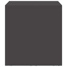 vidaXL Armadio murale per garage Nero 60 x 33 x 35 cm - nero - Visualizzare 7