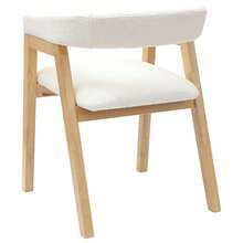 vidaXL Sedie da sala da pranzo 2 pz Naturali 54 x 57 x 73 cm - Bianco - Visualizzare 7