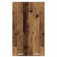 vidaXL Armario suspendido con almacenamiento madera antigua 60 x 31 x 100 cm - Marrón - Ver 6