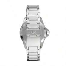 Emporio Armani Men's Green Dial Silver Stainless Steel Quartz Watch, 100M Water Resistant AR11338 - Green - View 6