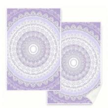 2pcs Lavender & White Mandala Kitchen Towels & Dishcloths - 16x24 Inch Large Polyester Cloths, Decorative & Absorbent For Cooking, Baking, Dish Drying, Contemporary Purple Border Design, Machine Washable, Cooking Towel, Baking Towel, Stylish Kitchenware, Highquality Cloth, Durable Material, Multipurpose Cloth, Home Cooks, Housewarming Gift For Birthday Anniversaries, Valentine's Day, Thanksgiving, Christmas, Halloween, Wedding, New Year Gifts Provide, Ideal Gifts For Her, Him, Family Members, Boyfriends, Girlfriends, Fathers, Family Members, Mothers, Lovers, Daughters, Sons, Grandfathers, Grandmothers, Friends, Classmates And Pets KitchenTowel, Kitchen Sofa, Bed, Car, Bedroom, Living Room, Office, Outdoor Camping, Beach, Wall Decoration, Bedroom Decor, Fall Decor, Fall Decorations For Home, Christmas Party Theme KitchenTowel, Christmas Decor - 白色 - 查看 10
