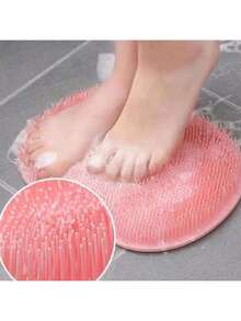 1 miếng chà chân, có thể dùng trong vòi sen để loại bỏ vết chai và làm sạch chân. Thảm silicon đa chức năng dùng trong phòng tắm để tẩy tế bào chết cho lưng và chân, thảm massage chống trượt trong vòi sen. - Nhiều màu - Xem 13