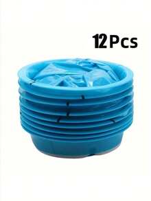 6/12pcs Disposable Vomit Bags, Leak-Proof Emesis Bags, Travel Motion Sickness Nausea Bags, Suitable For Adults And Pregnant Women, Cleaning Supplies, Household Tools