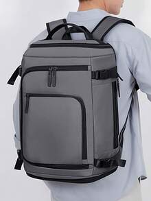 大容量旅行背包，带鞋仓，户外徒步旅行背包 - A - 查看 9