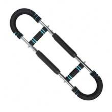 Arm Trainer Workout Equipment,Adjustable Chest Expander Exerciser - Black - View 12