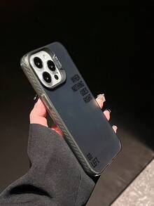 励志英文图案手机壳，兼容苹果 17、16、15、14、13、12、11 Pro Max、X、XR、XS Max、8、7 Plus，带防震磨砂后盖，兼容三星系列 - 彩色 - 查看 3