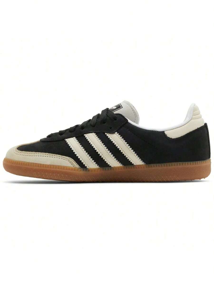 Adidas Wmns Samba OG 'Maroon Cream White Gold'IH3979 Christmas Gift | Retro Heritage Style, Timeless Silhouette - 黑色 - 查看 1