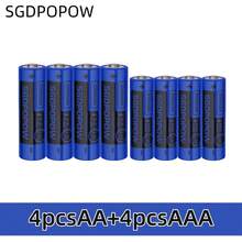 SGDPOPOW AA/AAA镍氢充电电池，采用全新设计材料，确保安全、稳定、耐用，并为各种电子设备提供持久的续航能力。 - 5號電池 - 查看 10