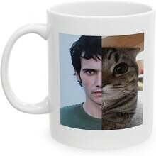 Brian Moser Mug - Funny Biney And Cat Duality Mug - The Ice Truck Killer Funny Decor - 1 - 查看 1