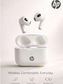 HP无线耳机，音质卓越，支持蓝牙5.3自动配对，电池续航时间长达30小时，轻巧便携，内置麦克风，兼容和安卓手机，四季皆宜，兼具游戏耳机和扬声器的双重功能，是节日和情人节的理想礼物。