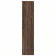 vidaXL Bibliothèque chêne marron 100x33x155,5 cm ingénierie du bois - Tabac - Voir 5