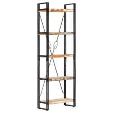 vidaXL Libreria 5 livelli 60x30x180 cm Bois solid de récupération - Castano - Visualizzare 10