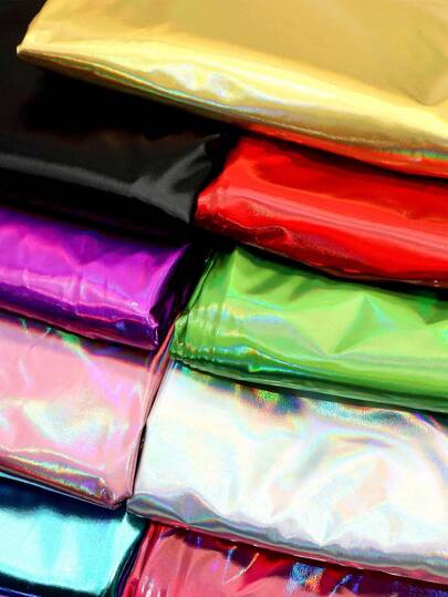 1 st metalliskt guld/silvertyg, scenuppträdande bakgrundsdekor DIY klädmaterial