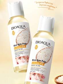 Sữa dưỡng thể tẩy tế bào chết chiết xuất gạo 100ml, làm sạch lỗ chân lông, làm mịn da, dưỡng ẩm và loại bỏ tế bào chết. - Nhiều màu - Xem 6