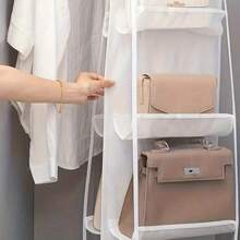 Hanging Purse Handbag Organizer Clear Hanging Shelf Bag Collection Storage Holder Purse Bag Wardrobe Closet Space Saving Organizers Decor, Room Decorations, Decorations, Decor, Storage, Organizer Dress Pants Shoes Jeans Boots Skirt Bedroom, Organizer, Home Storage, White T Shirt Women, Black Pants Women, Ladies Winter Clothes, Dress - Nhiều màu - Xem 8