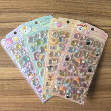 Transparent Pop Seal Sticker Set (4 Pcs) - Fun Embellishments For Planners & Handcrafts - 4Sheets - View 2