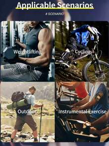 Guanti da palestra ergonomici con fascia per polso estesa per supporto extra delle articolazioni, guanti da fitness traspiranti a mezza dita adatti per donne e principianti per sollevamento pesi, guanti sportivi resistenti perfetti per stacchi pesanti in palestra, ciclismo, esercizi e attività all'aperto in estate - Multicolore - Visualizzare 9