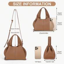 Juoxeepy Crossbody Bag Purse Satchel Handbag For Women Shoulder Bag Chic Dumpling Cloud Bag Clutch Purse