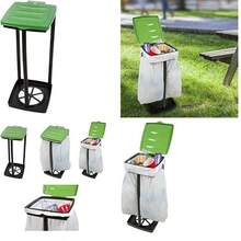 Wakeman Outdoors - Soporte para bolsas de basura, color verde, Azul, 1 - encima - Ver 11
