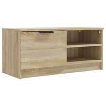 vidaXL Muebles para TV 2 piezas madera sonoma 80x35x36,5 cm madera de ingeniería - Marrón - Ver 6