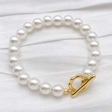 2pcs Real 18K Gold Plated OT Toggle Clasp Toggle Jewelry Clasps Oval Rings T Bar Links For Jewelry Making Supplies DIY Necklace Bracelet Crafts Women - Gold - View 6