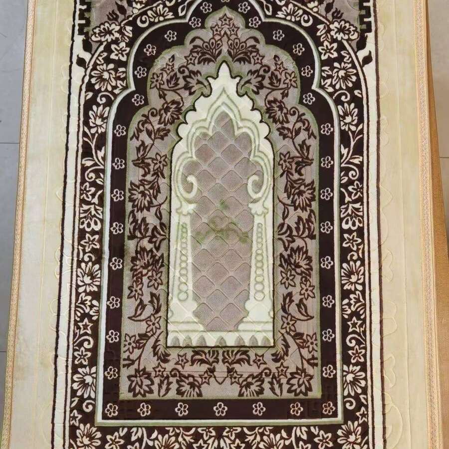 Eastern Orthodox Prayer Mat, Christian Kneeling Mat, Kneeling Pad 110X70CM Zanamaz Imitation Cashmere Carpet Sofa Mat Prayer Mat - Multicolor - View 1