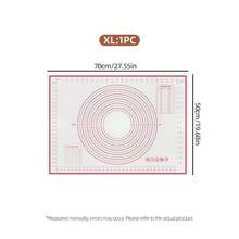 1pc Professional Baking Mat With Precise Measurement! Made Of EVA Material, Non-Stick And Easy To Clean. Built-In Precise Measurement Grid, Effortlessly Control The Size Of Your Dough. Enjoy Precise And Efficient Pizza And Pastry Making, And The Joy Of Baking! - - - View 8