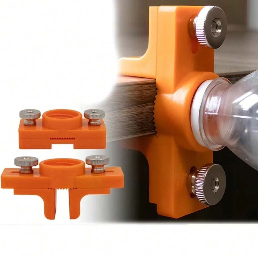 木工封边胶涂抹器板刷胶限位器多功能安装夹具可调节家具封边板边缘密封工具 - 彩色 - 查看 1