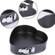 High-Quality Non-Stick Steel Baking Pan, Adjustable Bottom Lock, Suitable For Mousse Cakes, Desserts And Pastries - Baking Cake Mold - Multicolor - View 4