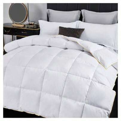Luxury Goose Feather Duvet – Extra Heavy Weight Warmth, Hotel-Quality Comfort 18 Tog