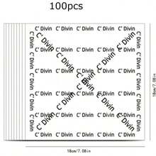 150/100/50/5 pièces Papier parchemin blanc résistant à l'huile et papier parchemin de cuisson en silicone résistant à l'huile, convient pour la préparation de desserts, de burgers, de gâteaux, de barbecues et de pique-niques, essentiel pour la rentrée scolaire - Multicolore - Voir 15