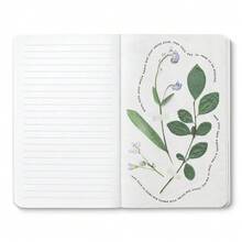 Softcover Journal – More Simplicity, More Ease, More Softness, More Light – A Write Now Journal With 128 Lined Pages, 5\W X 8\H - 簡約藍 - 查看 7