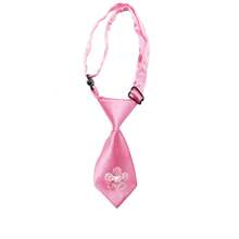 1PC Dopamine Red Silk Adjustable Tie, Suitable For Small And Medium-Sized Dogs And Cats, Mini Tie With Adjustable Size, Creative Fruit Heart Element, Exquisite And High-End Elegant Pet Beauty Decoration Accessories