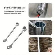 Hinge Hole Adjustment Wrench, Adjustable Hinge Hole Opener, 14-25mm Hinge Repair Tool, Hand Tool, Universal Hand Tool For Home And Office Use, Hand Tools, Hardware #BEST CHOICES - Silver - View 4